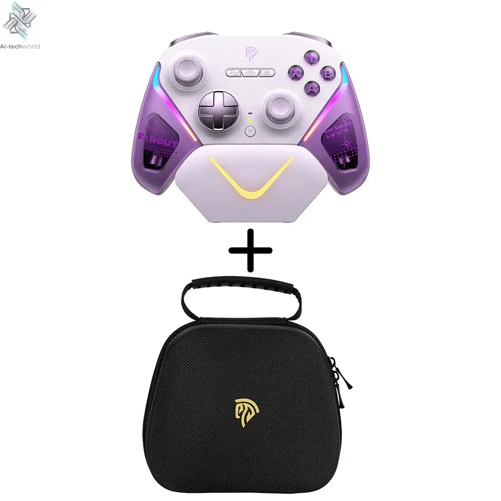 EasySMX TMR Stick Controller D10 Wireless Gamepad Compatible with PC/Switch/Steam/Phone/TV, Charging Dock, Micro Triggers Ai-TechWorld 