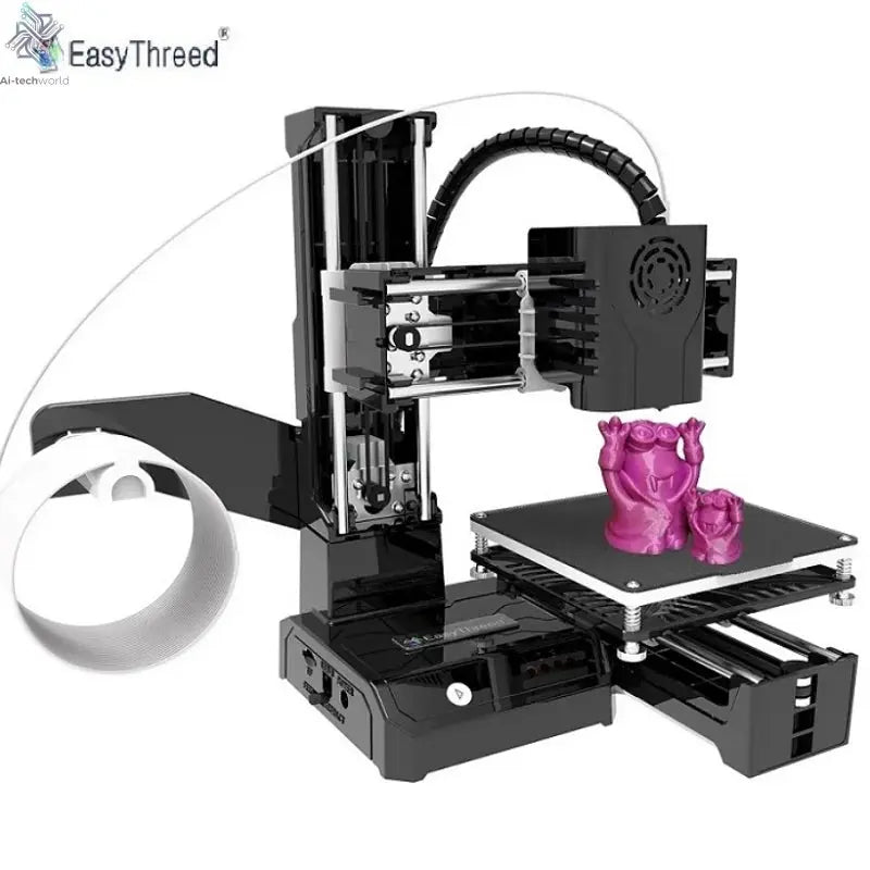 Easythreed 3D Printer K9 Easy To Use One-click Print Mainboard With Magnetic Platform Desktop Mini Printer K7 For Beginner Ai-TechWorld