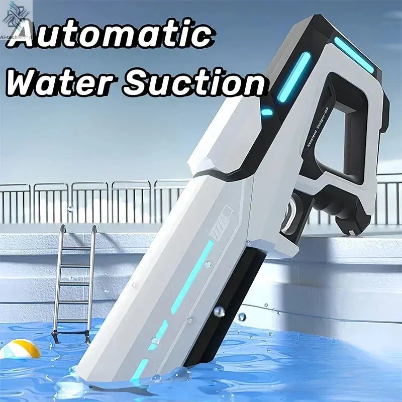 Electric Automatic Water Storage Gun Toys Portable Children Summer Beach Outdoor Fight Fantasy Spray Gun Toys Boy Kid Adult Game Ai-TechWorld 