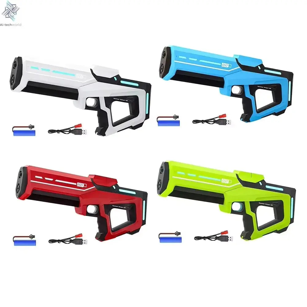 Electric Automatic Water Storage Gun Toys Portable Children Summer Beach Outdoor Fight Fantasy Spray Gun Toys Boy Kid Adult Game Ai-TechWorld 