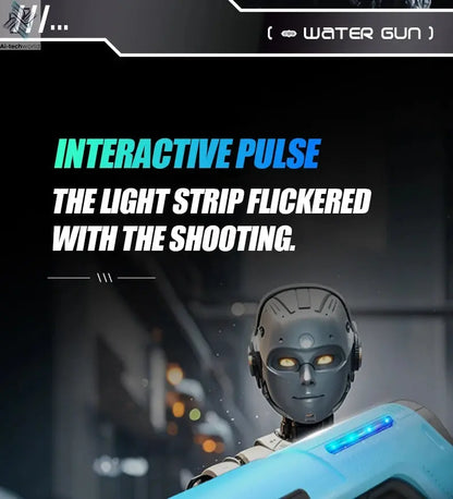 Electric Automatic Water Storage Gun Toys Portable Children Summer Beach Outdoor Fight Fantasy Spray Gun Toys Boy Kid Adult Game Ai-TechWorld 