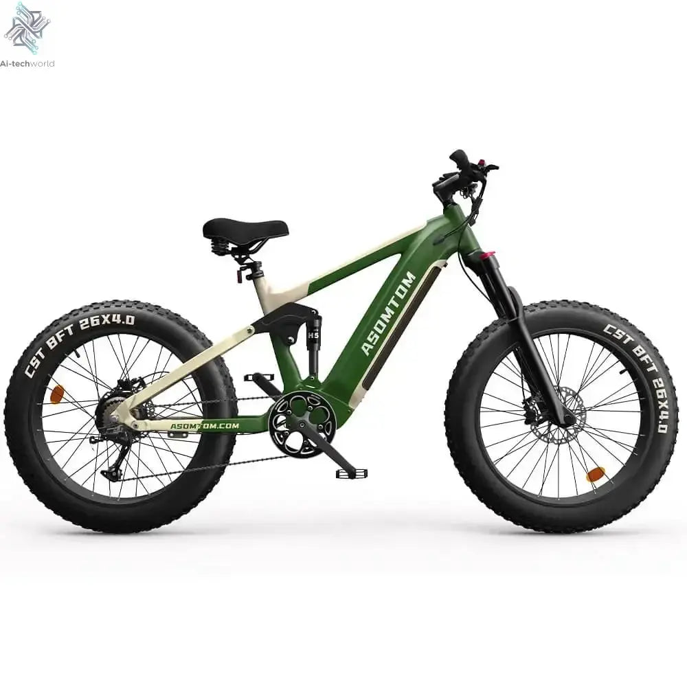 Electric Bike SR6 750W motor 48V16AH Battery Adult Electric Bicycle Hydraulic Brake 26 Inch Fat Tire mountainoff-road E-bike Ai-TechWorld 