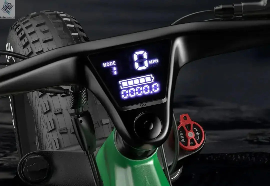 Electric Bike SR6 750W motor 48V16AH Battery Adult Electric Bicycle Hydraulic Brake 26 Inch Fat Tire mountainoff-road E-bike Ai-TechWorld 
