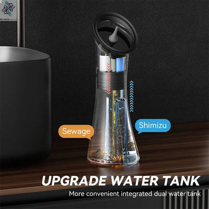 Electric Ear Wax Removal System Water Powered Ear Cleaning Tool with Irrigation Flusher 3 Pressure Settings Safe & Effective Ai-TechWorld 