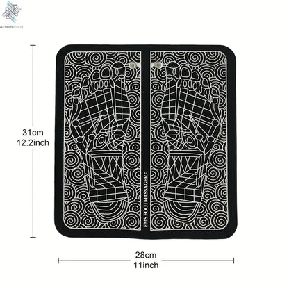 Electric Foot Massager Pad Muscle Massage Relaxation Trainer For Massage Fitness Outdoor Sport Home Family Relax Ai-TechWorld 