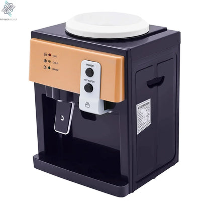 Electric Hot and Cold Water Cooler Dispenser Versatile Desktop Top Loading Water Dispenser for Home Office (110V US / 220V EU) Ai-TechWorld 
