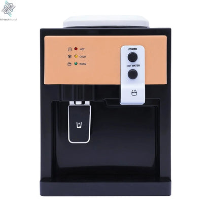 Electric Hot and Cold Water Cooler Dispenser Versatile Desktop Top Loading Water Dispenser for Home Office (110V US / 220V EU) Ai-TechWorld 