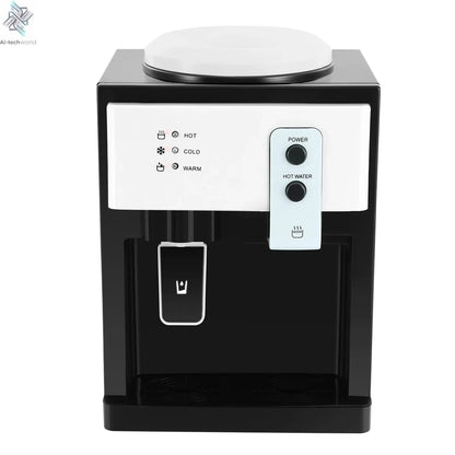 Electric Hot and Cold Water Cooler Dispenser Versatile Desktop Top Loading Water Dispenser for Home Office (110V US / 220V EU) Ai-TechWorld 