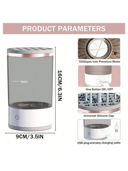 Electric Makeup Brush Cleaner Machine Ai-TechWorld 