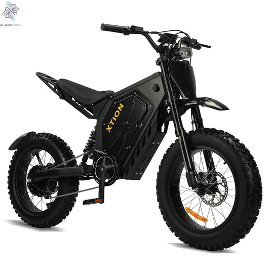 Electric Mountain Bike for Adults, 3000W E-bike , 45 MPH & 60 Miles Range, 60V 25AH Removable Battery Dual Shock Absorber E Bike Ai-TechWorld 