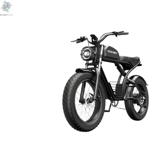 Electric bicycle 20 Inch Fat Tire 32MPH 7 - Speed Mountain electric bike - Ai - TechWorld