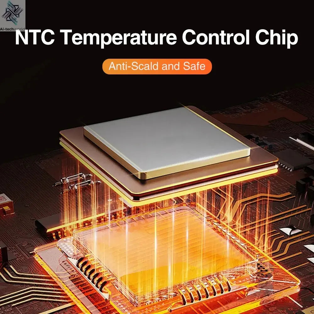 Electric foot and hand massager can vibrate and heat the ankles and ankles, and the bracket joints are portable, which can relax Ai-TechWorld 