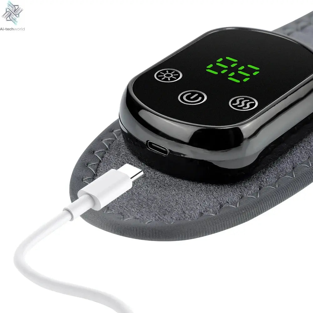 Electric foot and hand massager can vibrate and heat the ankles and ankles, and the bracket joints are portable, which can relax Ai-TechWorld 