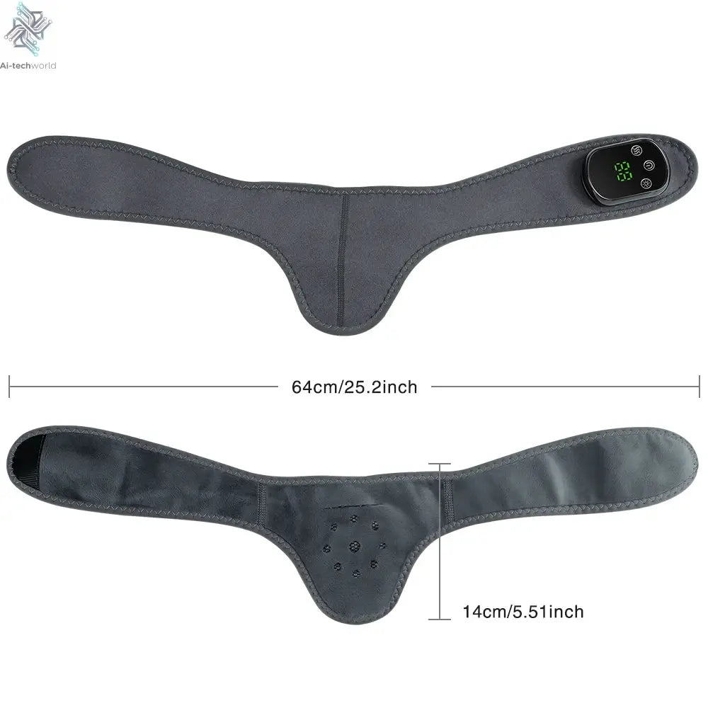 Electric foot and hand massager can vibrate and heat the ankles and ankles, and the bracket joints are portable, which can relax Ai-TechWorld 