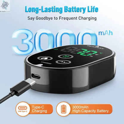 Electric foot and hand massager can vibrate and heat the ankles and ankles, and the bracket joints are portable, which can relax Ai-TechWorld 