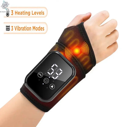 Electric foot and hand massager can vibrate and heat the ankles and ankles, and the bracket joints are portable, which can relax Ai-TechWorld 