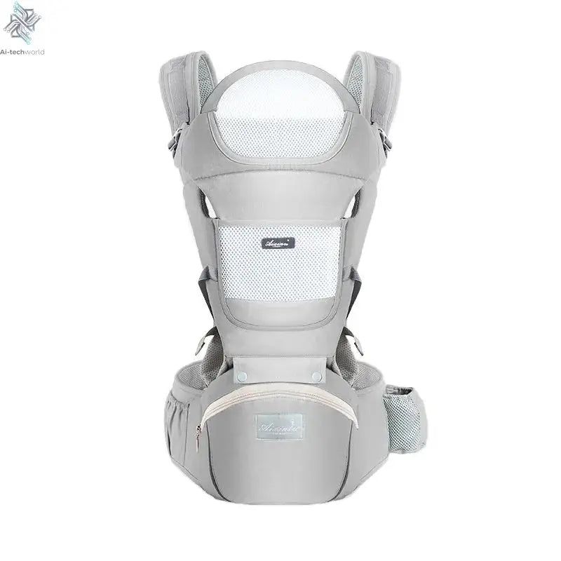 Ergonomic Baby Carrier Backpack Infant Baby Hipseat Carrier Front Facing Ergonomic Kangaroo Baby Wrap Sling Travel Backpack Ai-TechWorld 