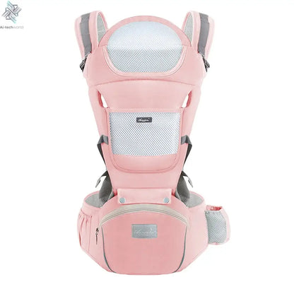Ergonomic Baby Carrier Backpack Infant Baby Hipseat Carrier Front Facing Ergonomic Kangaroo Baby Wrap Sling Travel Backpack Ai-TechWorld 