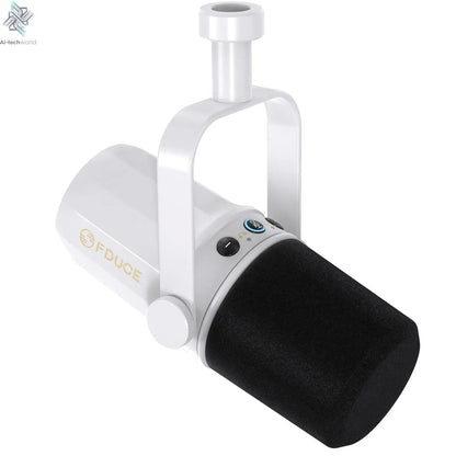 FDUCE SL40+ USB/XLR Dynamic Microphone Kit With Built - in Headset Output / Sound Insulation/Arm Stand,For PC PS5/4 Mixer - Ai - TechWorld