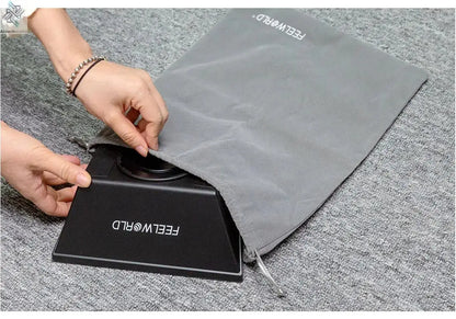 FEELWORLD  TP2A Portable 8 Inch Teleprompter Supports Under 8" DSLR Shooting Smartphone/Tablet Prompting Remote - Ai-TechWorld