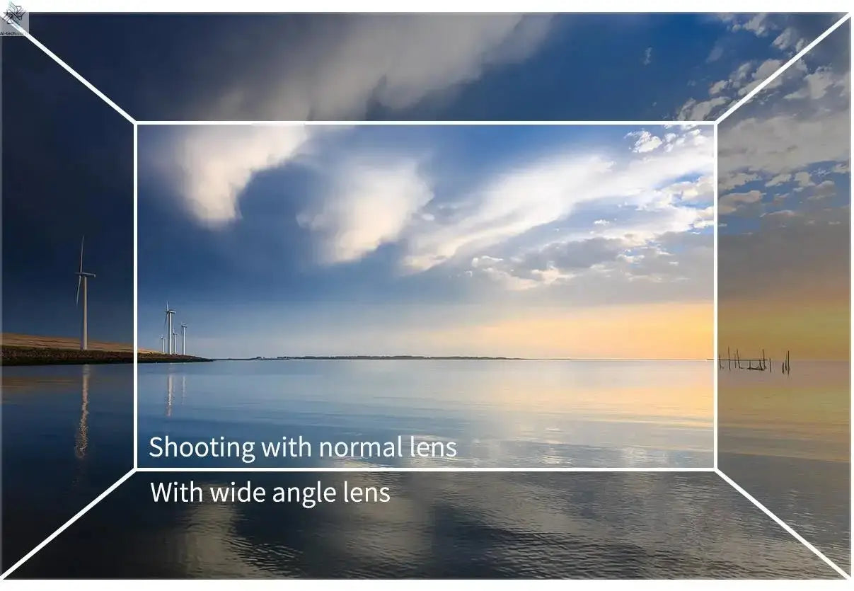 FEELWORLD  TP2A Portable 8 Inch Teleprompter Supports Under 8" DSLR Shooting Smartphone/Tablet Prompting Remote - Ai-TechWorld