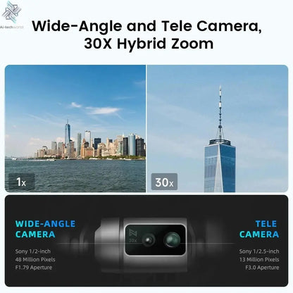 FIMI X8 TELE MAX 2025 New 3-Axis Gimbal 4K HDR 48MP 30x Camera Drone Professional GPS RC Quadcopter Ship from US Ai-TechWorld