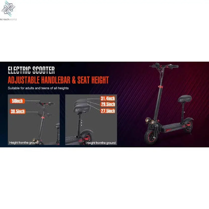 FREEBOY J11Plus Electric Scooter 1200W Motor 48V21AH Battery High Power Long Range Ai-TechWorld 