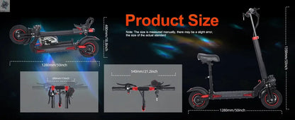 FREEBOY J11Plus Electric Scooter 1200W Motor 48V21AH Battery High Power Long Range Ai-TechWorld 