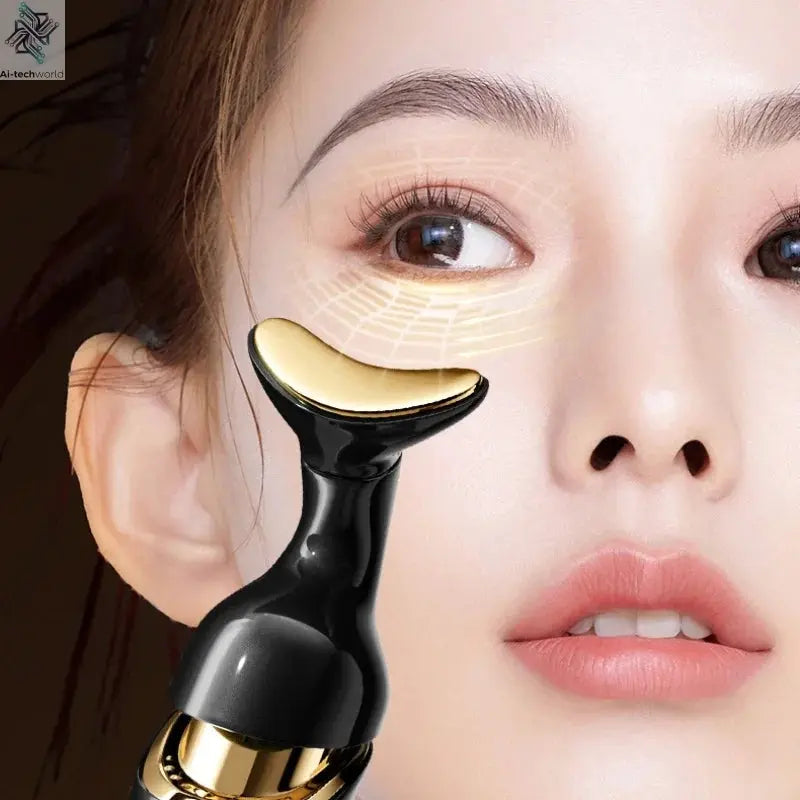 Face Lifting Device Neck Facial Eye Massage Introducer Microcurrent Skin Rejuvenation Anti Aging Beauty Device Face Massager Ai-TechWorld 