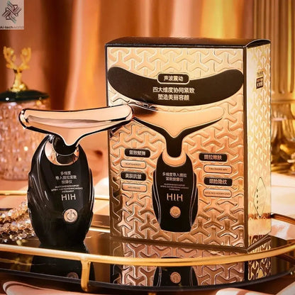 Face Lifting Device Neck Facial Eye Massage Introducer Microcurrent Skin Rejuvenation Anti Aging Beauty Device Face Massager Ai-TechWorld 