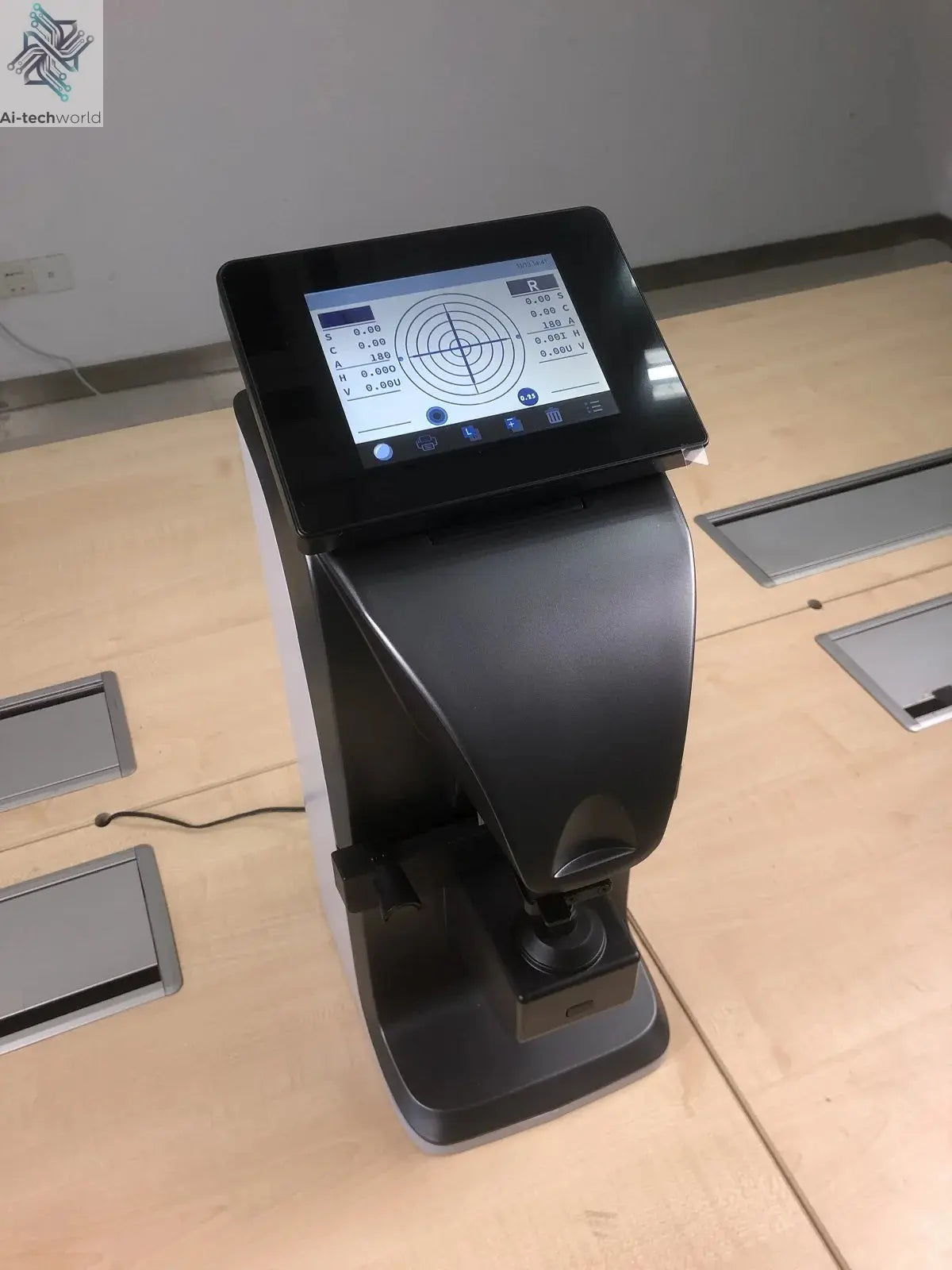 Factory Price Free Shipping Auto Lensmeter Lensometer Focimeter with Printer Ai-TechWorld 