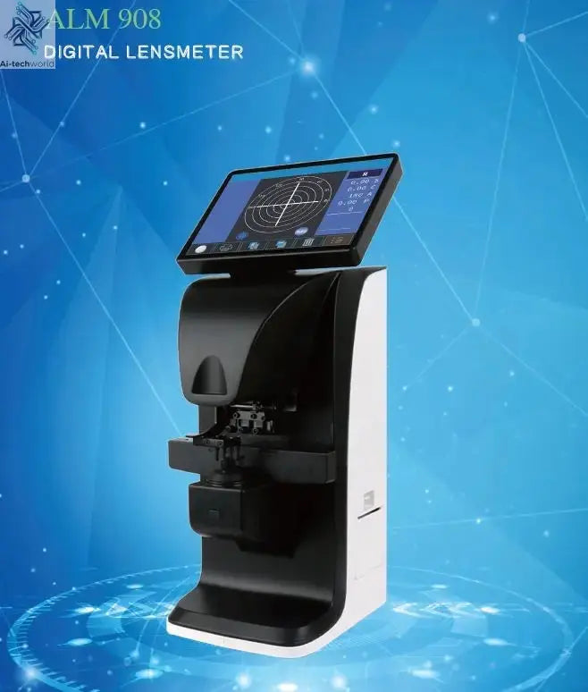 Factory Price Free Shipping Auto Lensmeter Lensometer Focimeter with Printer Ai-TechWorld 