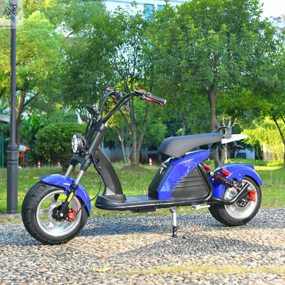 Fat Tire Electric Scooter Adult Citycoco with 2 Seat Power Scooter 60V 4000W E-Bike Ai-TechWorld 