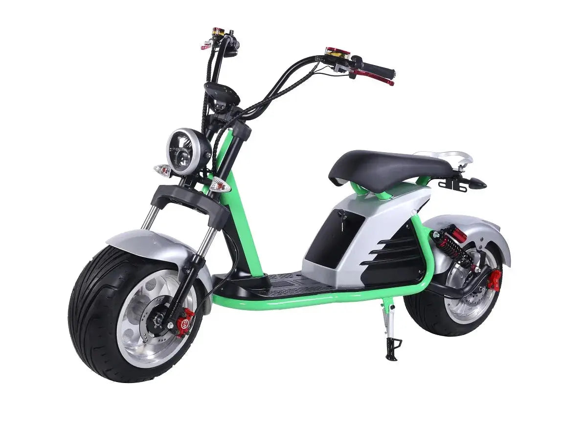 Fat Tire Electric Scooter Adult Citycoco with 2 Seat Power Scooter 60V 4000W E-Bike Ai-TechWorld 