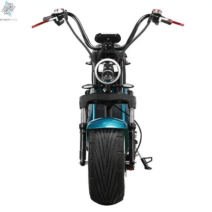 Fat Tire Electric Scooter Adult Citycoco with 2 Seat Power Scooter 60V 4000W E-Bike Ai-TechWorld 