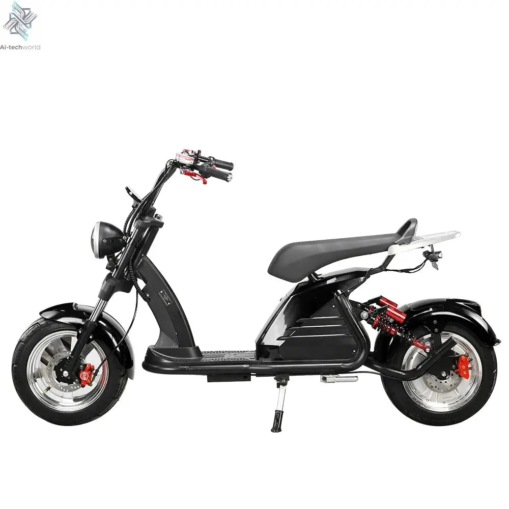 Fat Tire Electric Scooter Adult Citycoco with 2 Seat Power Scooter 60V 4000W E-Bike Ai-TechWorld 