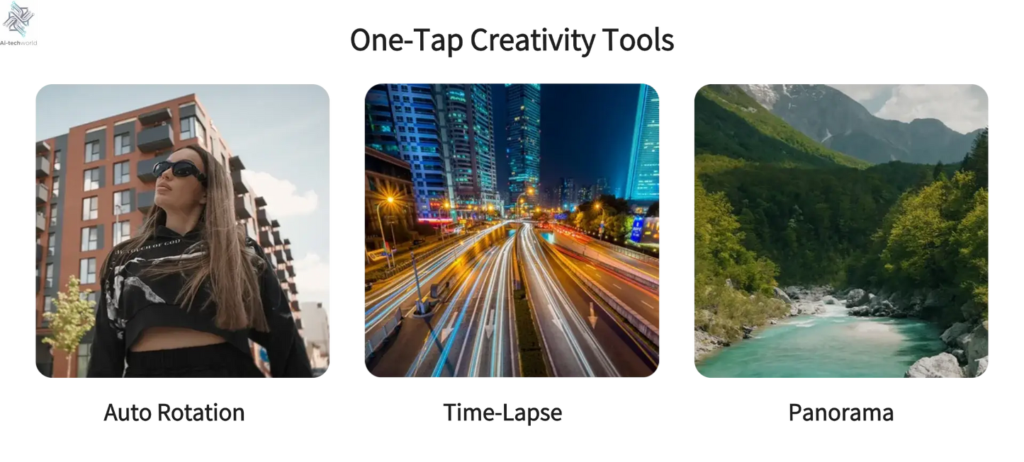 FeiyuTech SCORP-C 2 Gimbal Camera Stabilizer for DSLR&Mirrorless 3.5kg Payload, AI Tracking, Native Vertical Shooting SCORP C2 Ai-TechWorld 