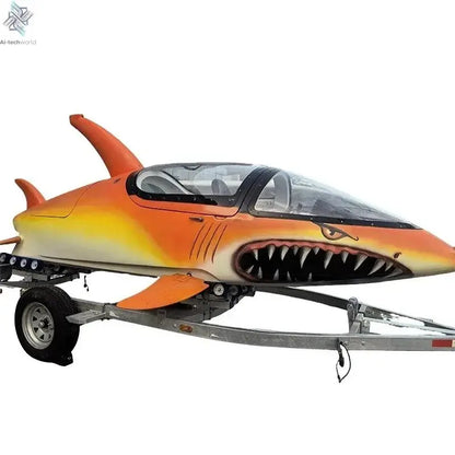 Fiberglass Boat Large Simulation High Speed Boat Luxury Yacht Submarine Custom Ai-TechWorld 