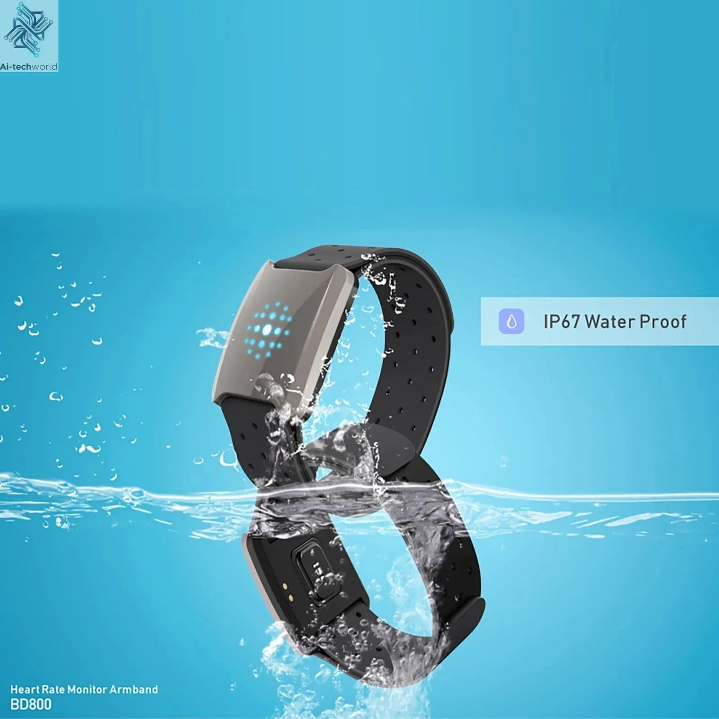 Fitness Tracker Wrist Band - Ai - TechWorld