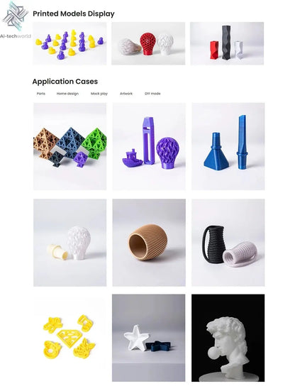 Flashforge Adventurer 5M 3D Printer with Auto Leveling and Power Loss Recovery - #Ai-TechWorld#