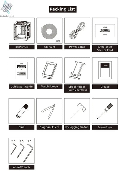 Flashforge Adventurer 5M 3D Printer with Auto Leveling and Power Loss Recovery - #Ai-TechWorld#