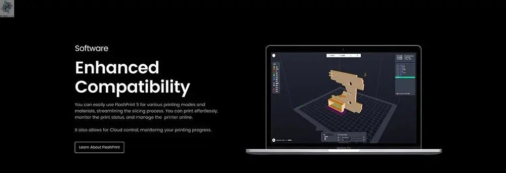 Flashforge Adventurer 5M Pro 3d Printer High Speed Full-auto Leveling Direct Extruder Automatic Shutdown With Camera Ai-TechWorld