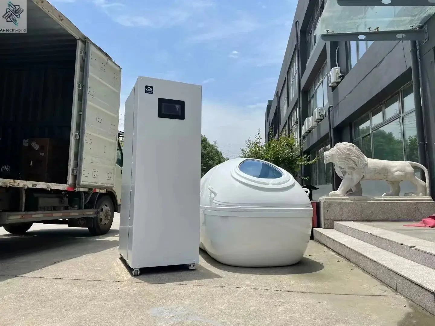 Floating cabin, floating bath, soothing and relaxing SPA hot spring, quiet sleep, stress relieving therapy cabin Ai-TechWorld 