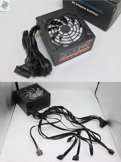 Fonte 500w PSU12V PC Power Sources For Office 500W 24pin ATX Computer Power Supply PSU 500W PC Gaming Power PC Gamer Source Game Ai-TechWorld 
