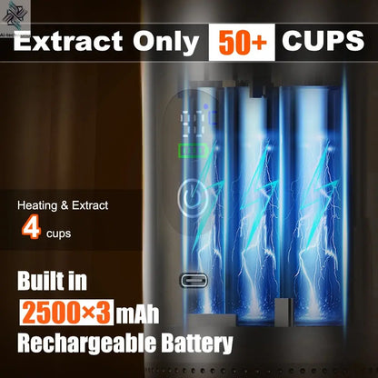 Foombthe Portable Espresso Coffee Machine With Digital Display 3-in-1 Capsule Coffee Maker for Car & Home Camping Coffee Maker Ai-TechWorld 