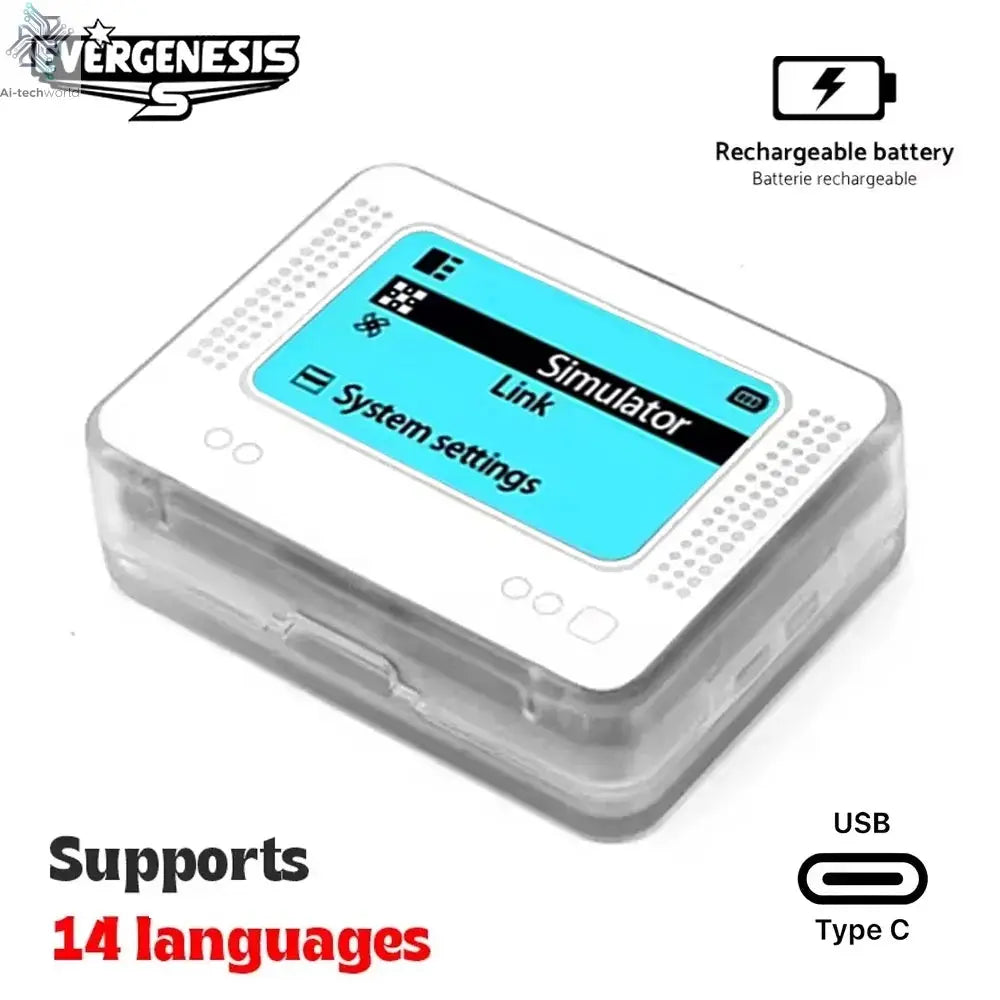 For Amiibo Chargeable Intelligent Simulator NFC Emulator Universal Writer for Switch2/Switch WiiU 3DS Game Accessories Ai-TechWorld 