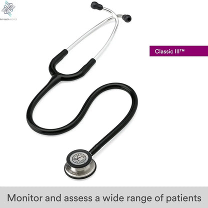 For Littmann Classic III Stethoscope Dual Head Professional Medical Tunable Diaphragm Stethoscope For Doctor Health Care Ai-TechWorld 