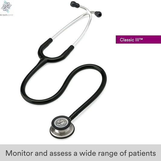 For Littmann Classic III Stethoscope Dual Head Professional Medical Tunable Diaphragm Stethoscope For Doctor Health Care Ai-TechWorld 