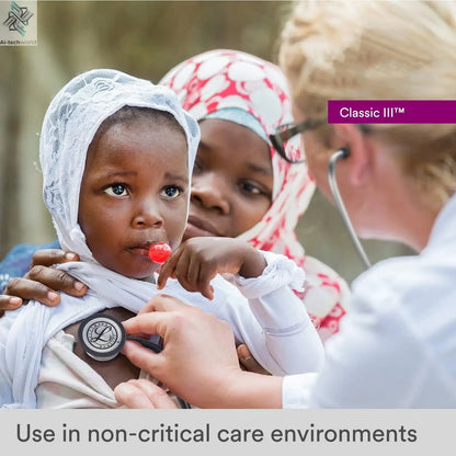 For Littmann Classic III Stethoscope Dual Head Professional Medical Tunable Diaphragm Stethoscope For Doctor Health Care Ai-TechWorld 