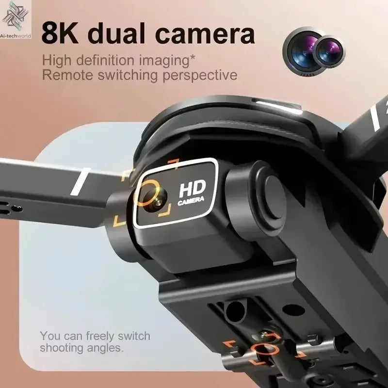 For Xiaomi V88 Drone 8K 5G GPS Professional HD Aerial Photography Remote Control Aircraft HD Dual Camera Quadcopter 4k drone Ai-TechWorld 